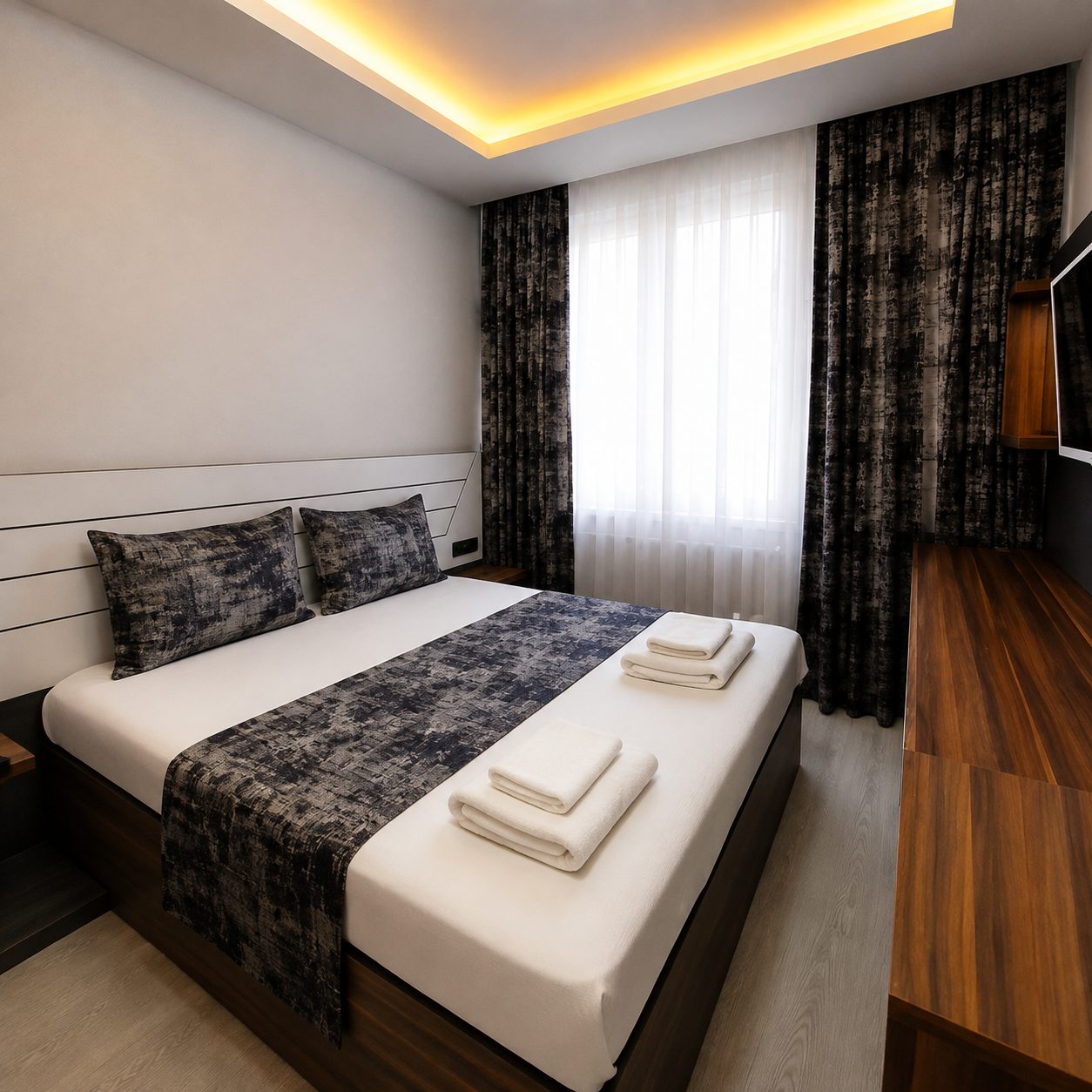 Cimcime Termal Hotel — oda — ahşap zemin