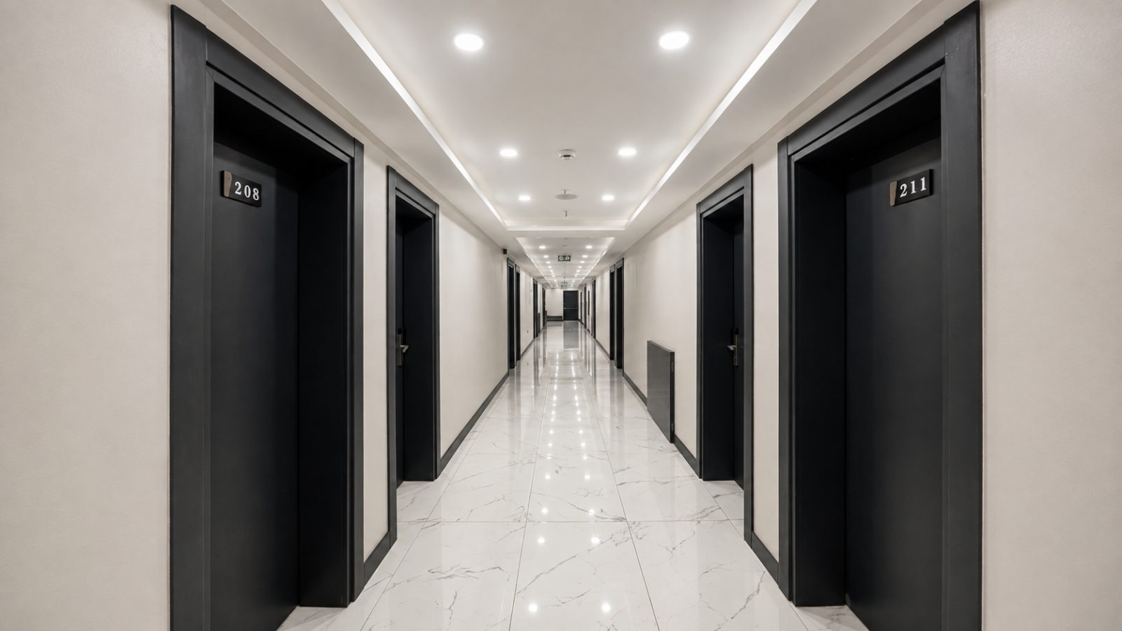 Cimcime Termal Hotel — kat koridoru