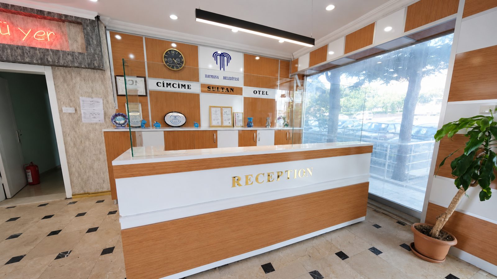 Cimcime Termal Hotel — resepsiyon