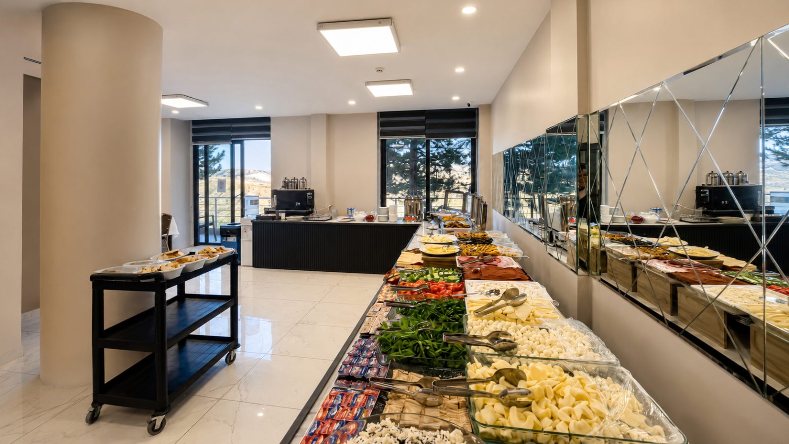 Cimcime Termal Hotel — açık büfe