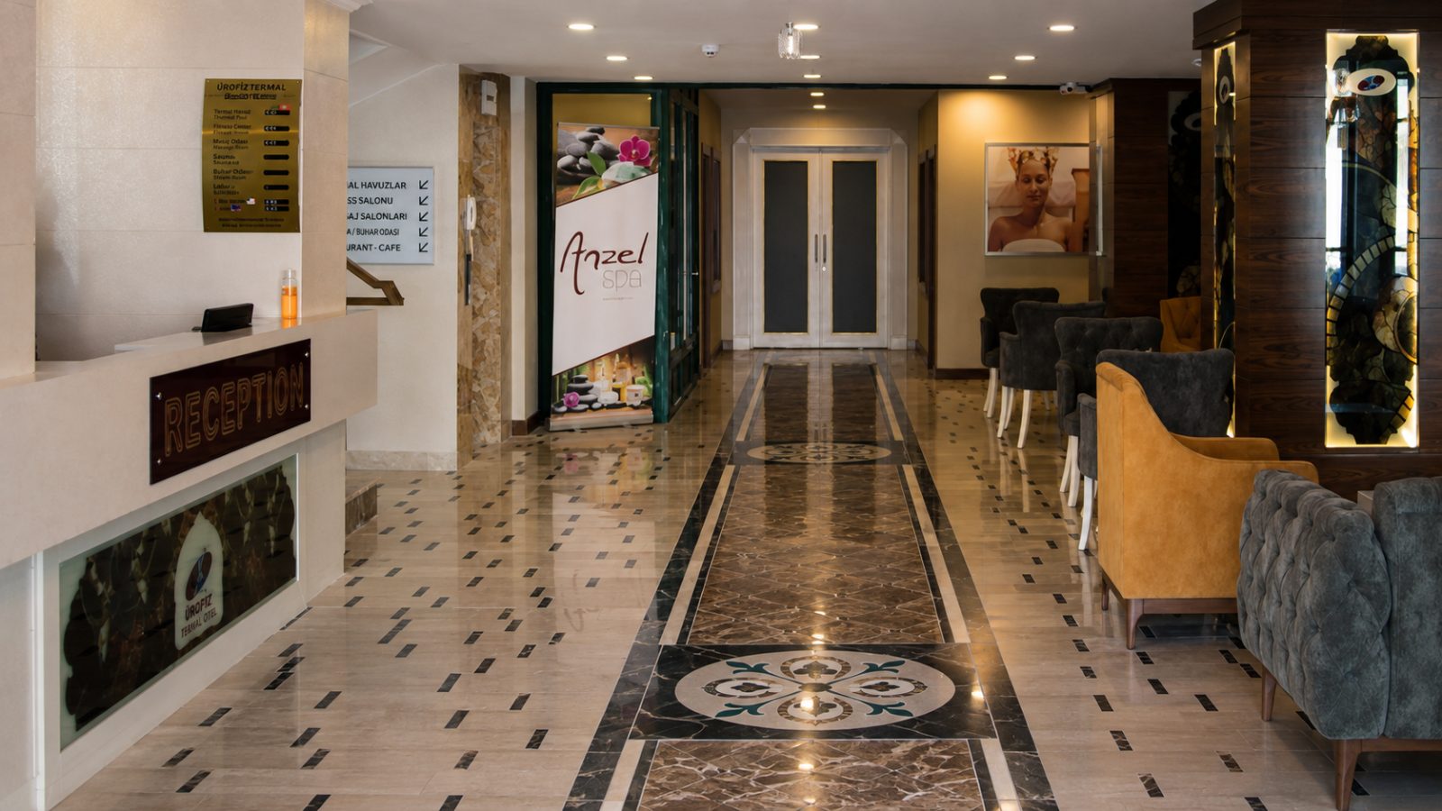 Ürofiz Termal Otel — lobi