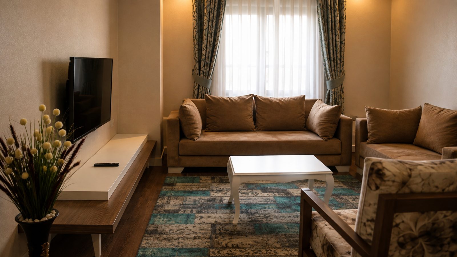 Ürofiz Termal Otel — suit oda oturma grubu